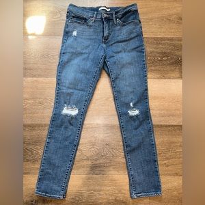 Levi’s 311 Shaping Skinny Stretch Jeans (Distressed)